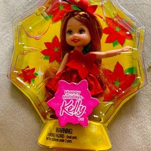 Mint condition holiday Kelly doll